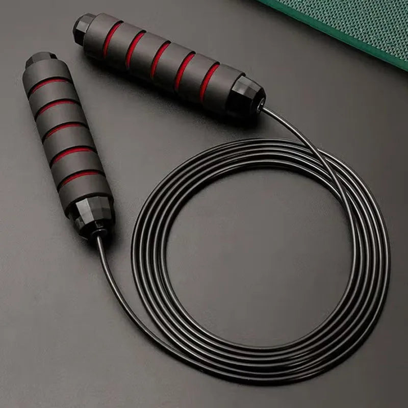 The New Jump Rope Steel Wire Skipping Exercise Adjustable Jumping Fitness Workout Training Home Sport Equipment Tangle-Free